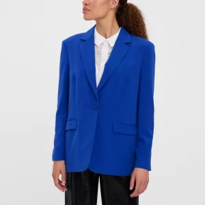 Vero Moda Blazer In Sodalite Blue 12