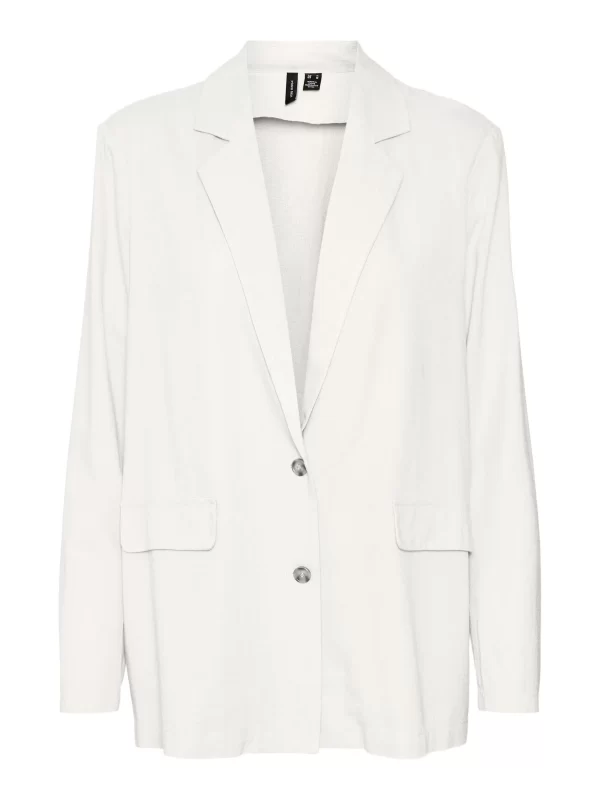 Vero Moda Klassischer Blazer Weiss 1